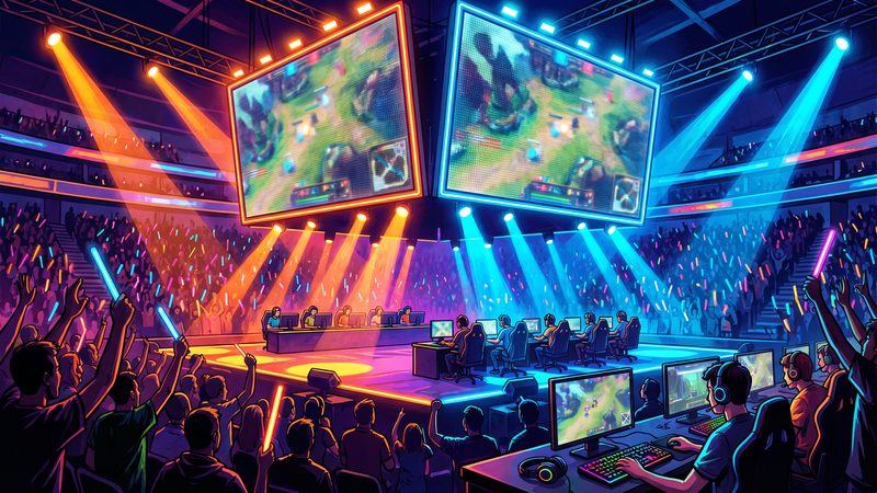 少女萝莉电竞赛事解说视频精彩集锦