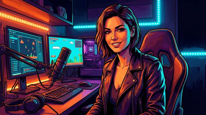 少女萝莉游戏MV拍摄全流程视频记录